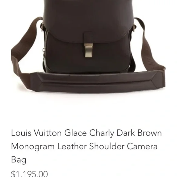 Authentic pre loved Louis Vuitton!!🥰🥰Charly Monogram- Glacéd Brown Leather - Picture 1 of 15